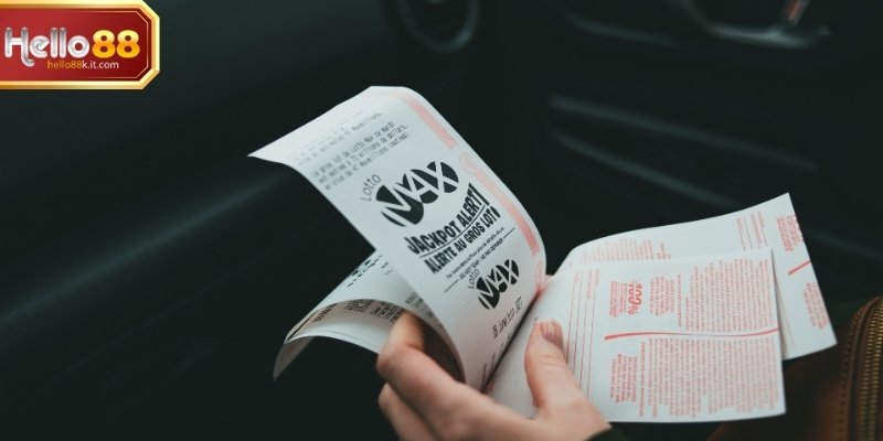 Sảnh xổ số tại Hello88 được thiết kế theo hướng tối giản