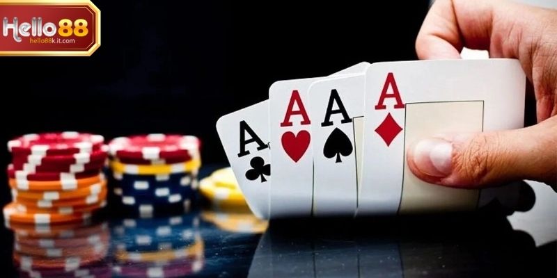 Quan sát chiến thuật và quản lý vốn khi chơi game bài