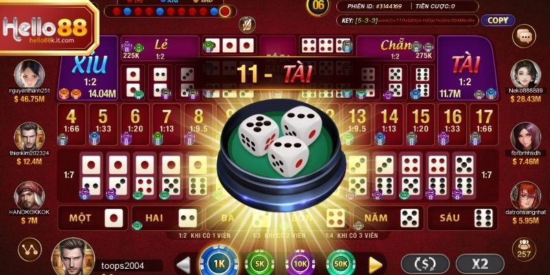 Phân tích cấu trúc ván tài xỉu và nhịp kết quả thường gặp